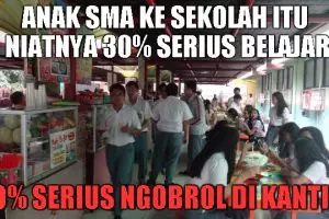 13 Meme lucu masa putih abu-abu, jadi pengen balik ke SMA deh! 