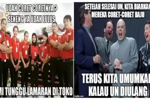 10 Meme kelulusan UN ini bikin kamu cekakakan sendiri  