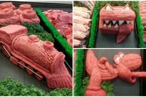 20 Karakter keren ini ternyata dibikin dari daging cincang, wow!
