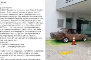 Bawa mobil tua, pria ini ditolak servis di bengkel resmi