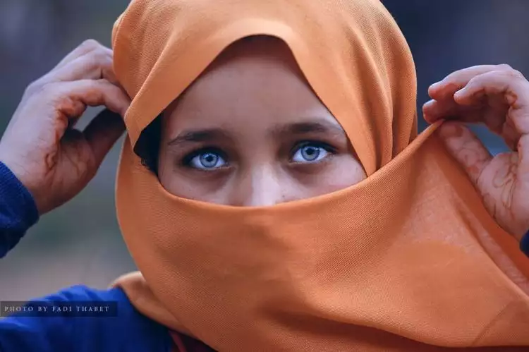 20 Foto warna mata anak-anak di Jalur Gaza, indah sekaligus menyentuh!