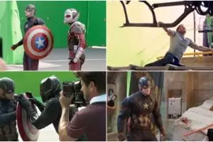 Ternyata begini pembuatan film Captain America: Civil War, canggih!
