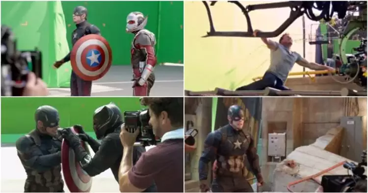 Ternyata begini pembuatan film Captain America: Civil War, canggih!