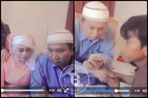 Orang ini menikah dengan ijab kabul via online, ada-ada saja!