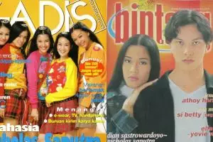 12 Foto wajah pemeran AADC dulu dan sekarang, Rangga gaya belah tengah