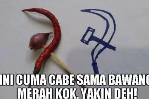 16 Meme lucu phobia simbol palu arit yang lagi ramai