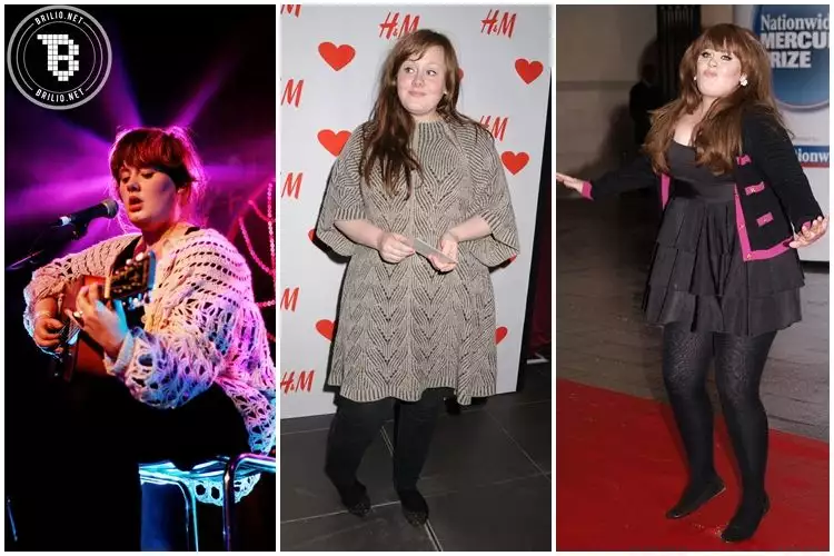 30 Foto transformasi Adele selama 10 tahun, bakal bikin kamu melongo!