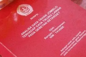 7 Judul skripsi ini  ini dijamin bikin kamu ngakak guling-guling