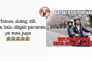 12 Meme 'katanya teman tapi' ini kocak abis, awas kamu tersindir!