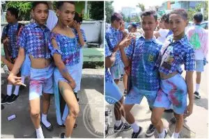 10 Foto anak SMP rayakan selesainya UN ini bikin miris!