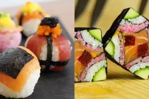 15 Sushi ini beda dari biasanya, dijamin bikin kamu lapar seketika