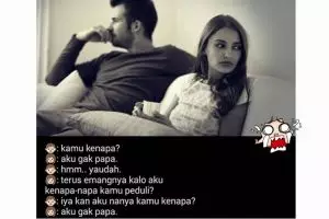 8 Alasan cewek lagi ngambek suka bilang 'nggak apa-apa'