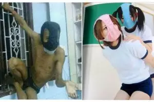 13 Orang pakai celana dalam di kepala ini bikin gagal paham deh!