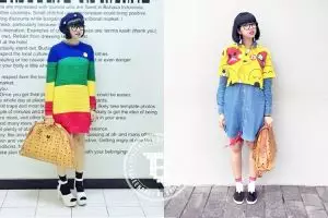 15 Tren tabrak warna ala Diana Rikasari ini layak kamu tiru, PD aja! 