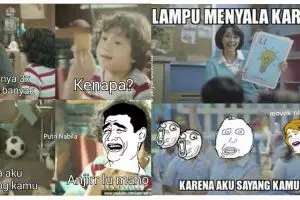 Meski absurd, 16 meme 'karena aku sayang kamu' tetap bisa bikin ketawa