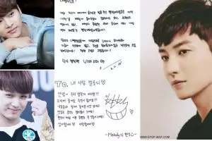 10 Tulisan tangan idol K-Pop ini keren, ada yang mirip ketikan lho!