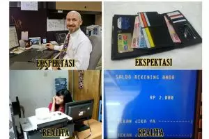 7 Foto ekspektasi vs realita kehidupan usai lulus kuliah, kocak nih!