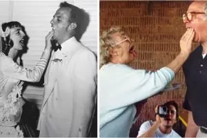 Foto remake 21 pasangan ini buktikan kemesraan tak lekang oleh waktu