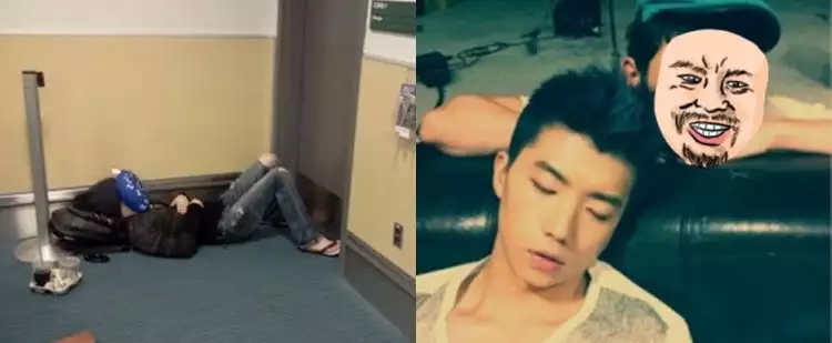11 Ekspresi wajah K-Pop saat tidur, masih unyu nggak ya? 