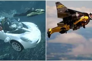 Tak disangka 8 kendaraan futuristik ini beneran ada, kamu mau coba? 