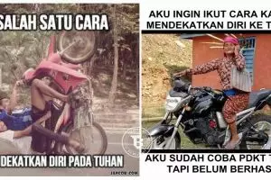20 Meme cara anti-mainstream mendekatkan diri ke Tuhan, nyindir banget