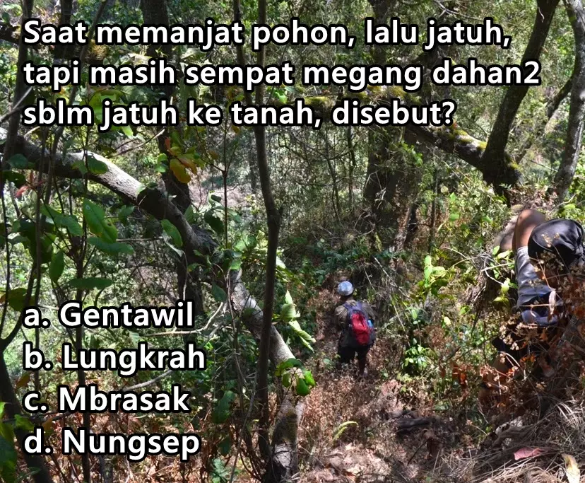 Tebak-tebakan bahasa Jawa © berbagai sumber Tebak-tebakan bahasa Jawa © berbagai sumber