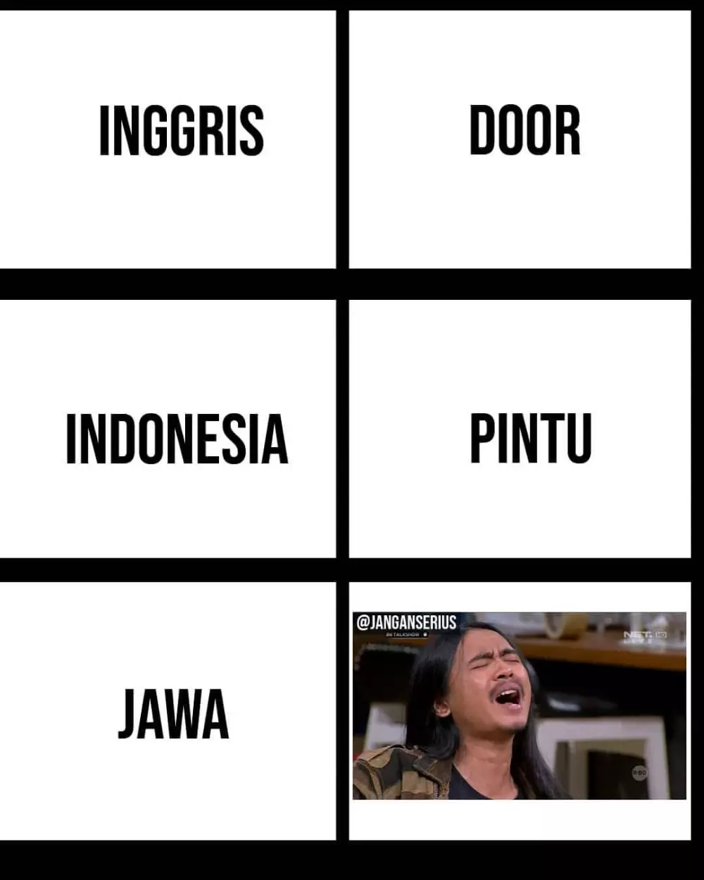Tebak-tebakan bahasa Jawa © berbagai sumber Tebak-tebakan bahasa Jawa © berbagai sumber
