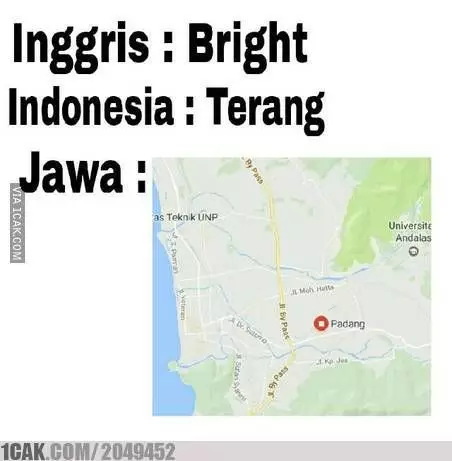 Tebak-tebakan bahasa Jawa © berbagai sumber Tebak-tebakan bahasa Jawa © berbagai sumber