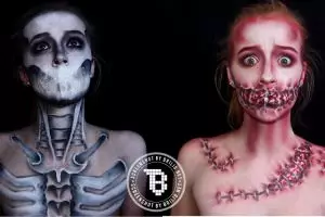 Gadis cantik ini ubah wajah dan badannya bak monster, seram banget!