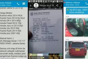 Orang ini 'ditipu' Rp 65 juta beli mobil via BBM, tapi malah bahagia!