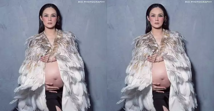 13 Foto Mulan Jameela saat hamil, mulai dari hang out hingga umroh
