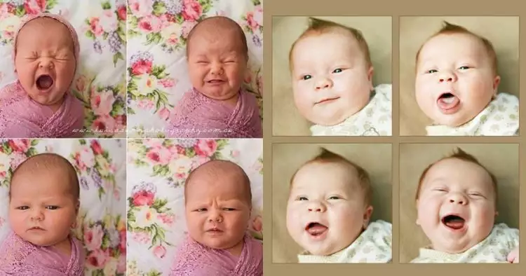 Bayi juga piawai akting lho, 15 foto ini buktinya