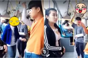 Tak sengaja lihat payudara cewek cantik, pemuda ini seketika mimisan!