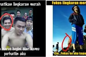 16 Meme 'lingkaran merah' ini kocak banget, kena deh!
