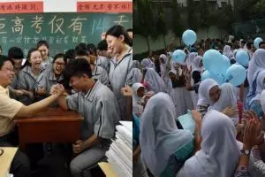 7 Tradisi unik jelang ujian di berbagai sekolah, ada mengaum bersama!