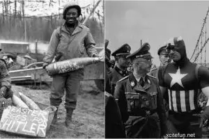 21 Foto kelakuan konyol tentara yang diambil saat Perang Dunia II