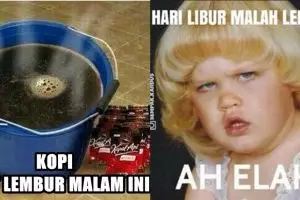 13 Meme 'lembur kerja' ini bikin kamu pengen pensiun dini, duh!
