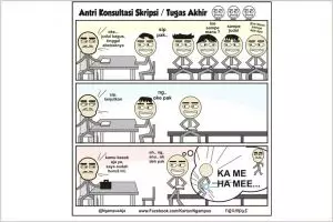 13 Obrolan kocak dosen pembimbing dan mahasiswa bikin ngakak!