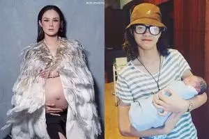 Foto Dul gendong adik barunya bikin terharu deh, selamat ya! 