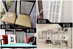 10 Tips manfaatkan perabot kayu bekas menjadi sesuatu yang berguna! 