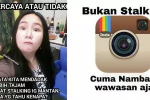 10 Meme kepo ini sindir kamu yang masih hobi stalking mantan, ups!