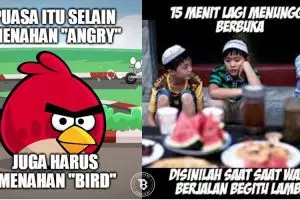 20 Meme kocak 'buka puasa' ini bikin kamu nggak sabar nunggu Magrib!