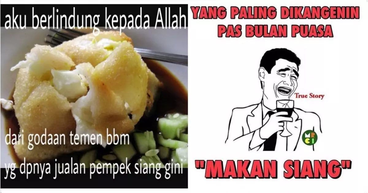 18 Meme 'hanya di bulan Ramadan' ini bikin ngakak sampai mules 