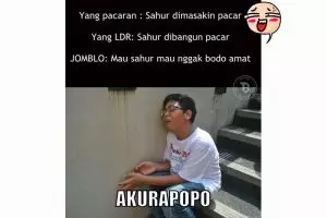 6 Beda orang pacaran, LDR, dan jomblo di bulan puasa ini bikin ngakak!