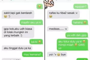20 Percakapan kocak 'buru-buru nembak' ini bikin senyum-senyum sendiri