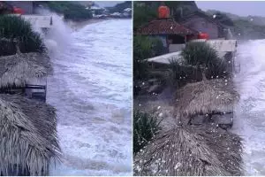 Banjir rob hantam 15 kawasan wisata di Yogyakarta