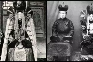 15 Foto ini tunjukkan pakaian adat Mongolia yang nyentrik abis