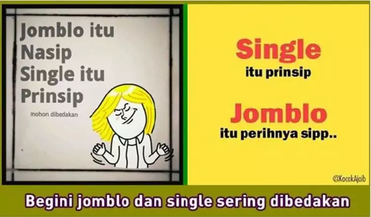 10 Meme beda single dan jomblo, bikin kamu manggut-manggut sendiri