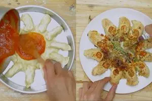 Ini resep lezat homemade cheesy bite pizza, cocok untuk buka puasa!