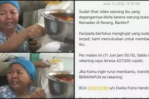 Netizen galang dana untuk ibu penjual warteg yang dirazia Satpol PP